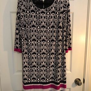 INC Sheath Dress 3/4 Sleeve